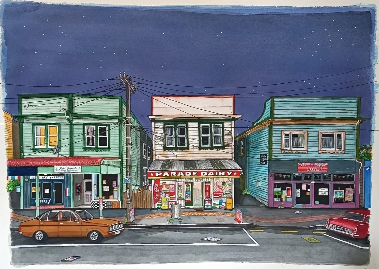 'Parade Dairy' Island Bay (Limited edition of 30)