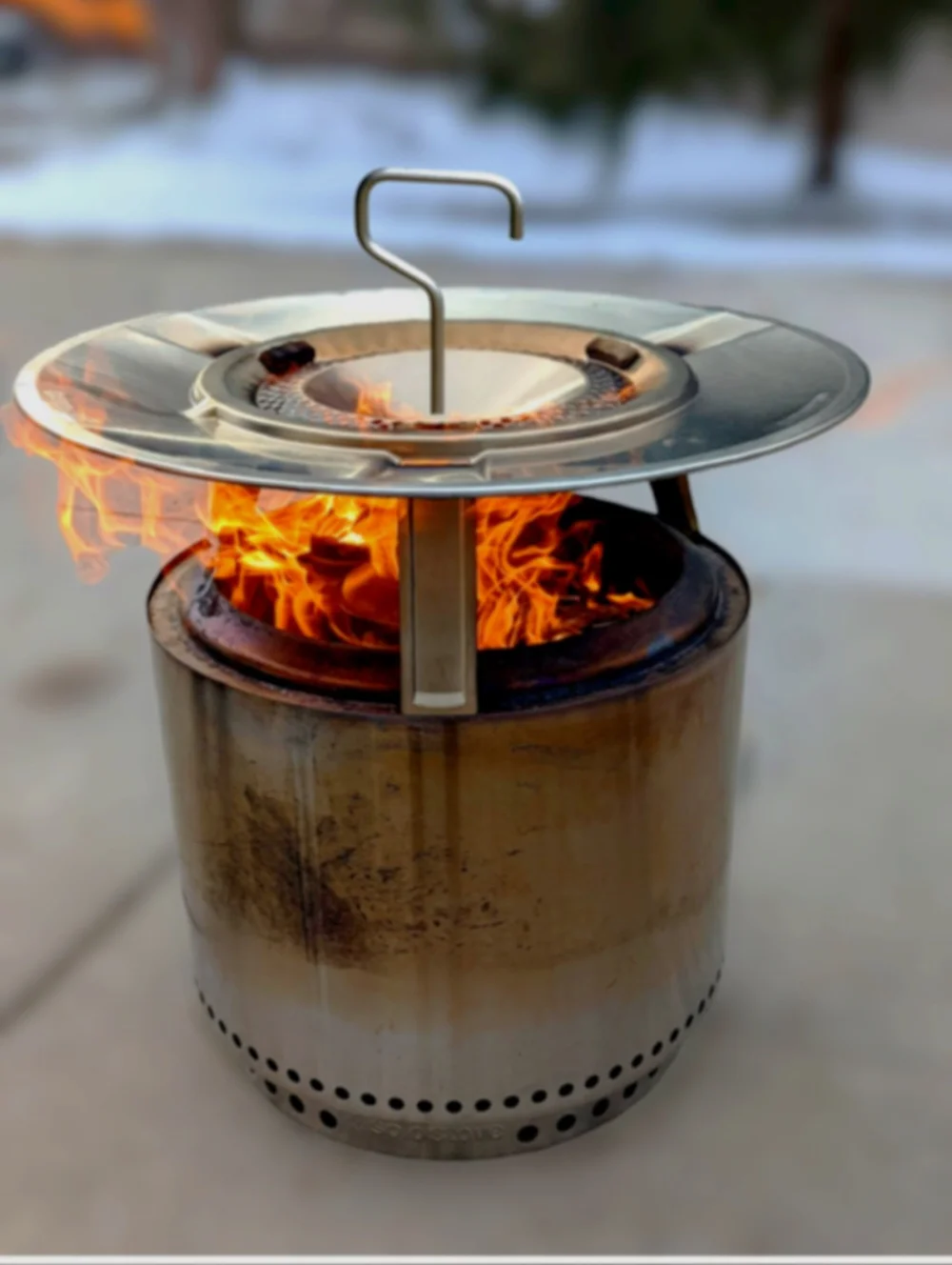 Solo Stove Heat Deflector Handle — FIRE CENTRIC COOKING: Outdoor 