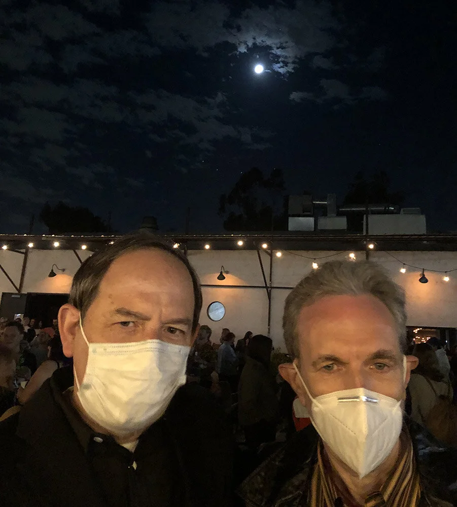  Los Angeles party at Zebulon complete with masks and a phenomenal moon. Photo: Daniel Oxenburg 