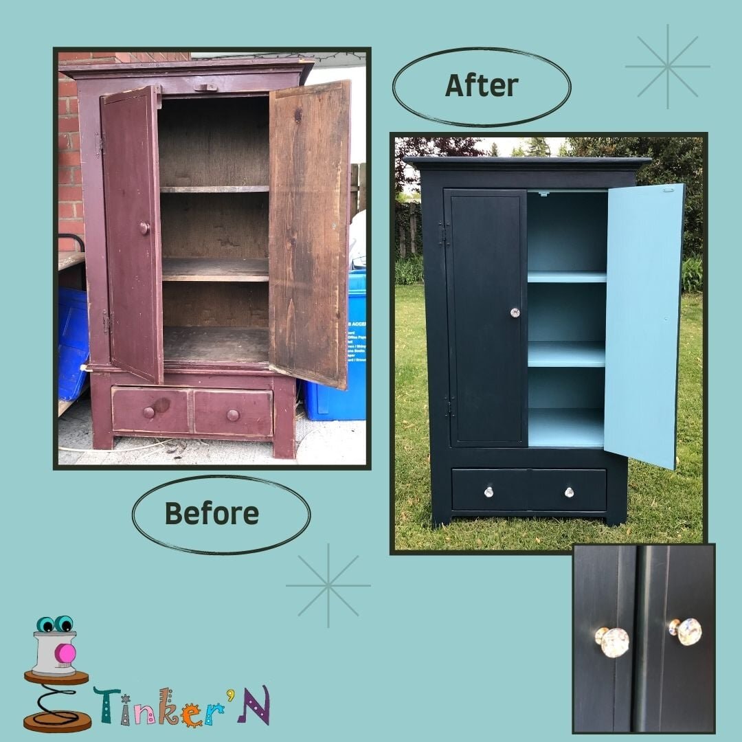 Up-Cycled Project
Shabby to Chic Pantry