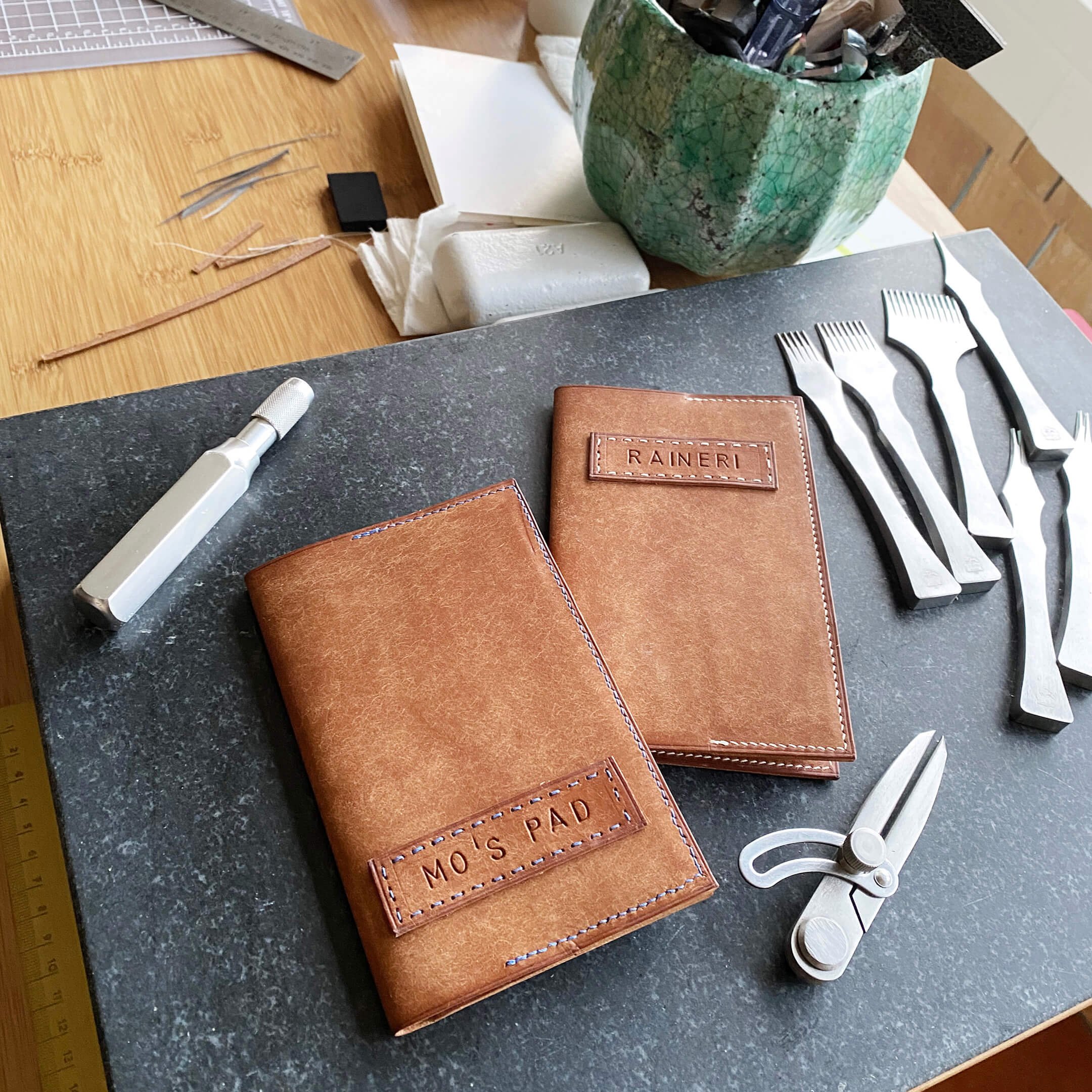 how to make leather notebook cover.jpeg