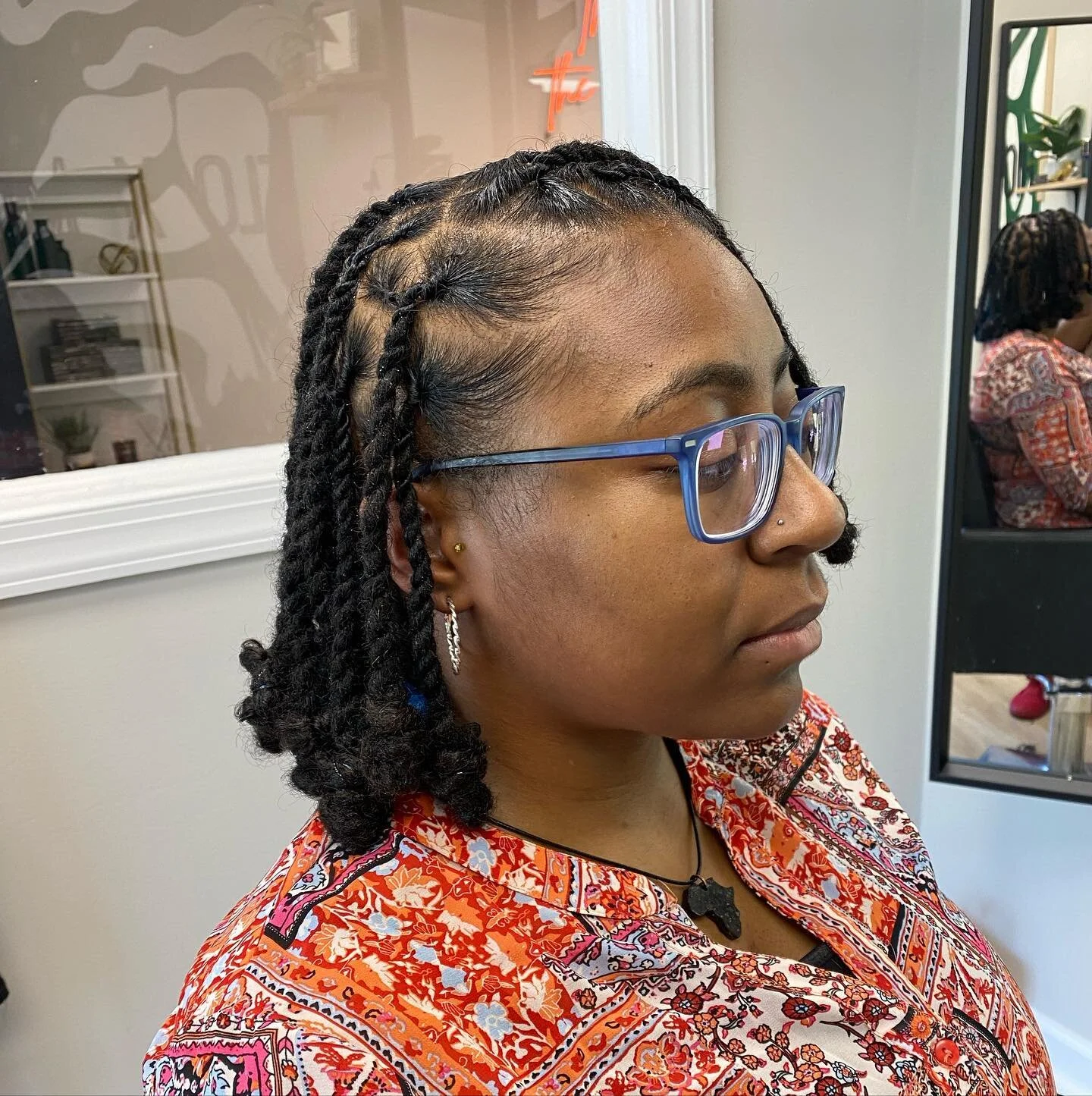Loc knots, lollipops, or whatever you call them&hellip;. im a fan!