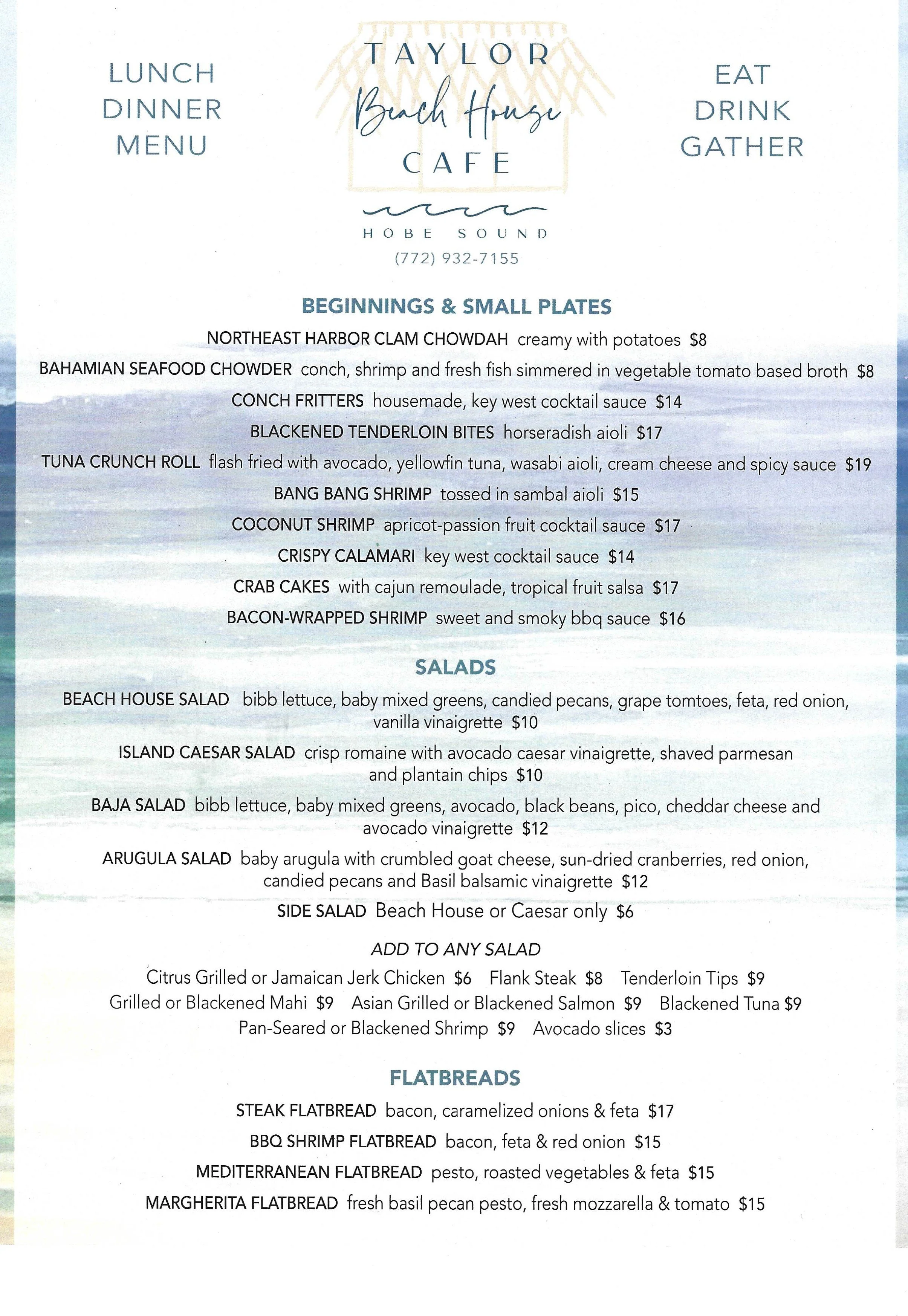 Taylor Beach House Cafe