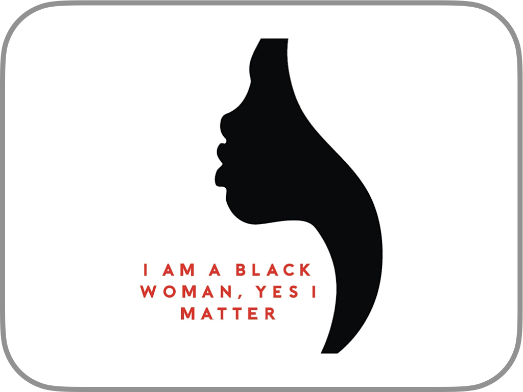 I Am a Black Woman - framed - 4x3.png