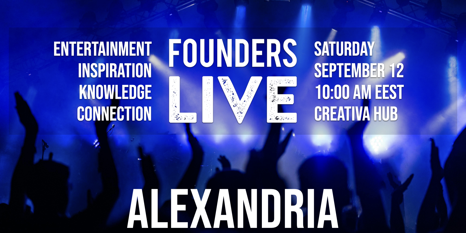 Founders Live Alexandria
