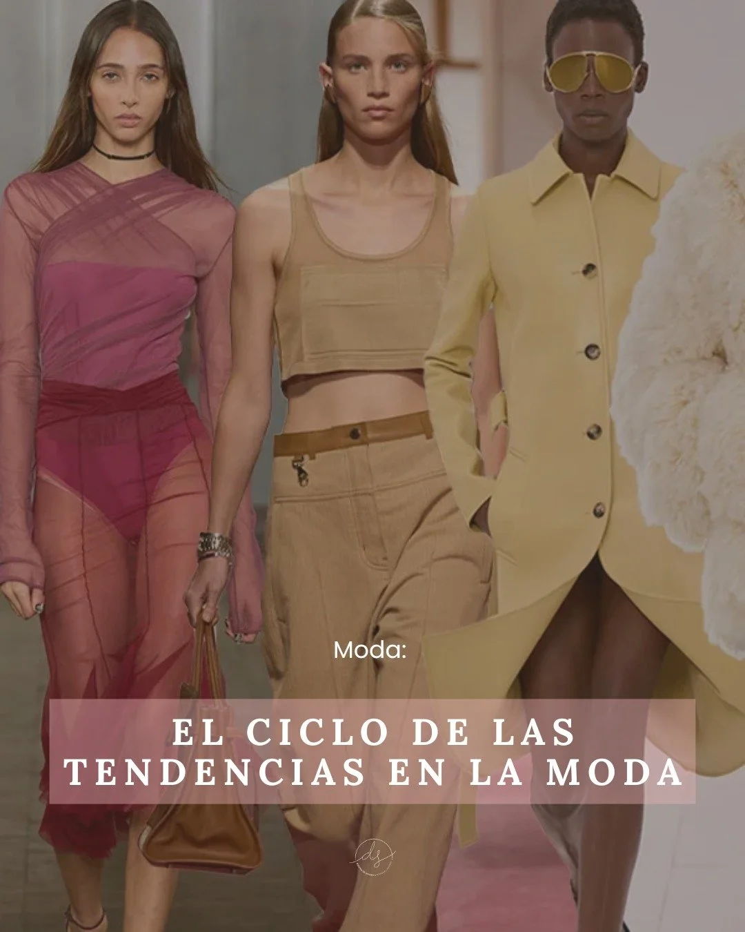✨ La moda no es lineal, es un ciclo. Todo lo que alguna vez pensaste que “nunca volverías a usar” tiene altas probabilidades de regresar… y más fuerte que antes.
Entender el ciclo de las tendencias no solo te ayuda a