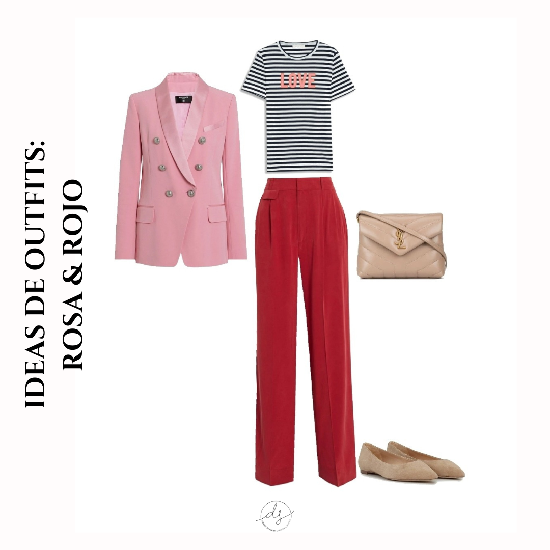 Outfits Rojo y Rosa - Dey Sotelo - Asesora de Imagen & Personal Shopper