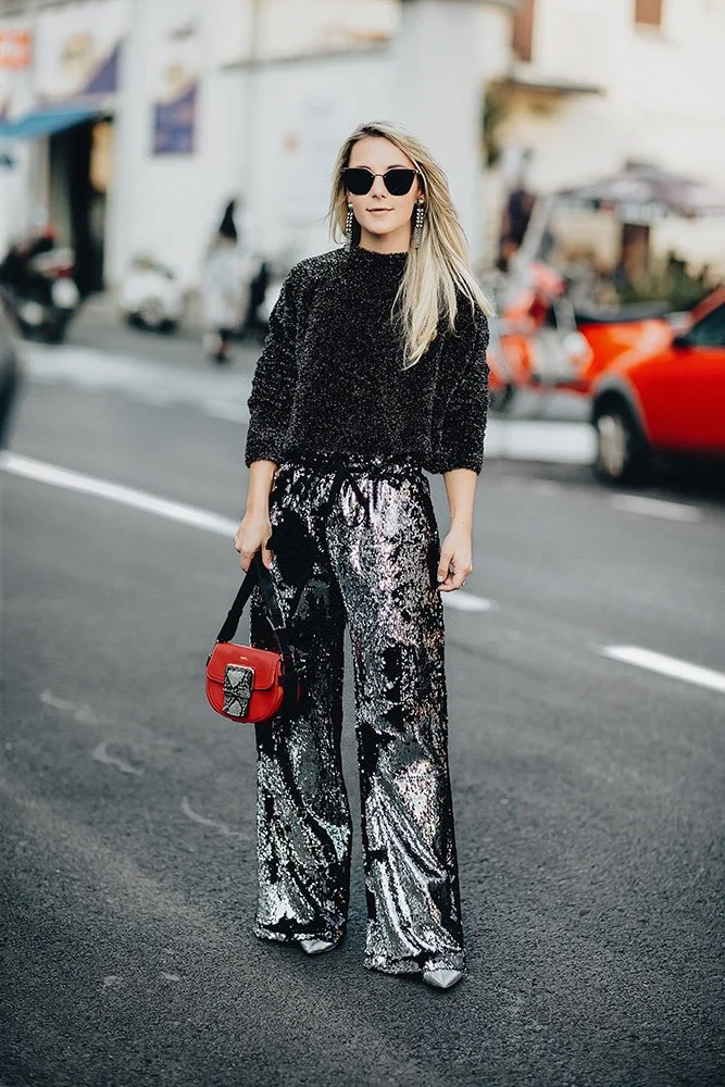 Cuero Cmo Combinar Chaqueta Para Vestido Lentejuelas Chaqueta De