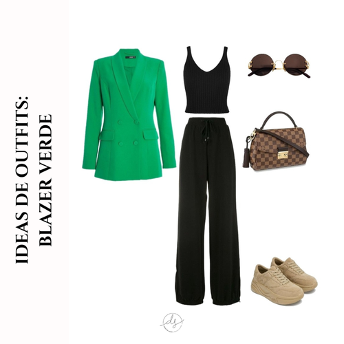 Blazer verde sale como usar