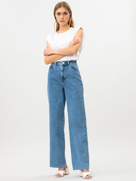 para combinar con wide leg jeans - Dey Sotelo - Asesora Imagen & Personal Shopper