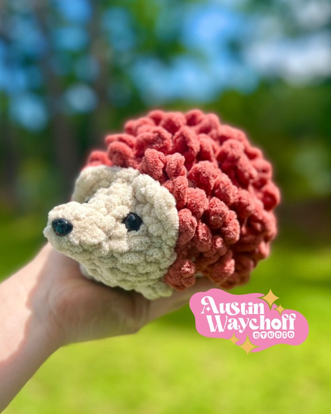 Hedgehog Crochet Plushie