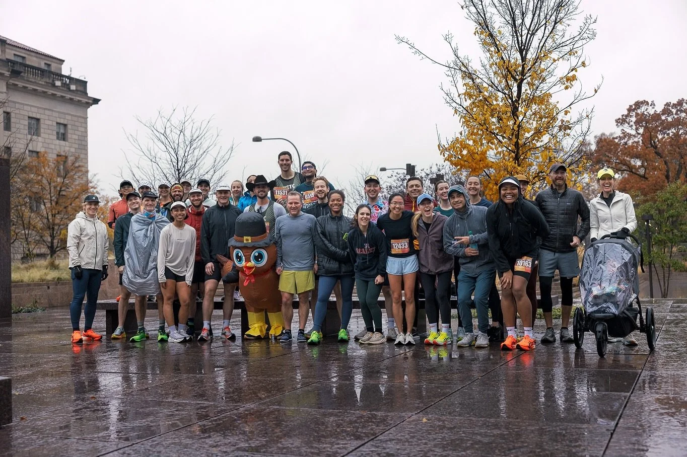 A rainy day couldn’t keep us from showing up to the @some_dc Turkey Trot yesterday! It was a great way to start our day! 
Also a big shout out to this community for raising over $3500 for SOME! Giving back to the DC community is a central tenan