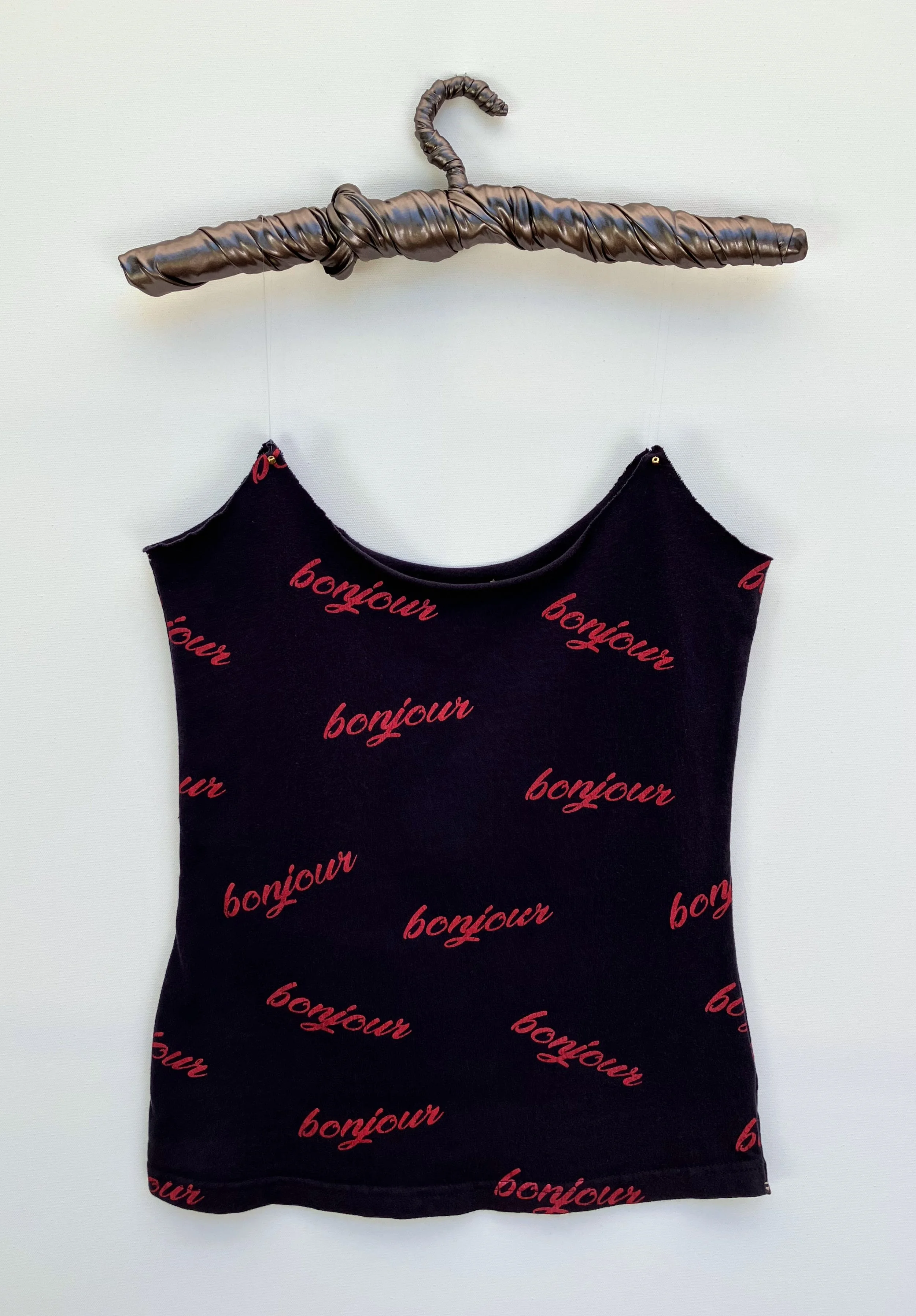 No. 464 Refashioned Invisible Thread Top