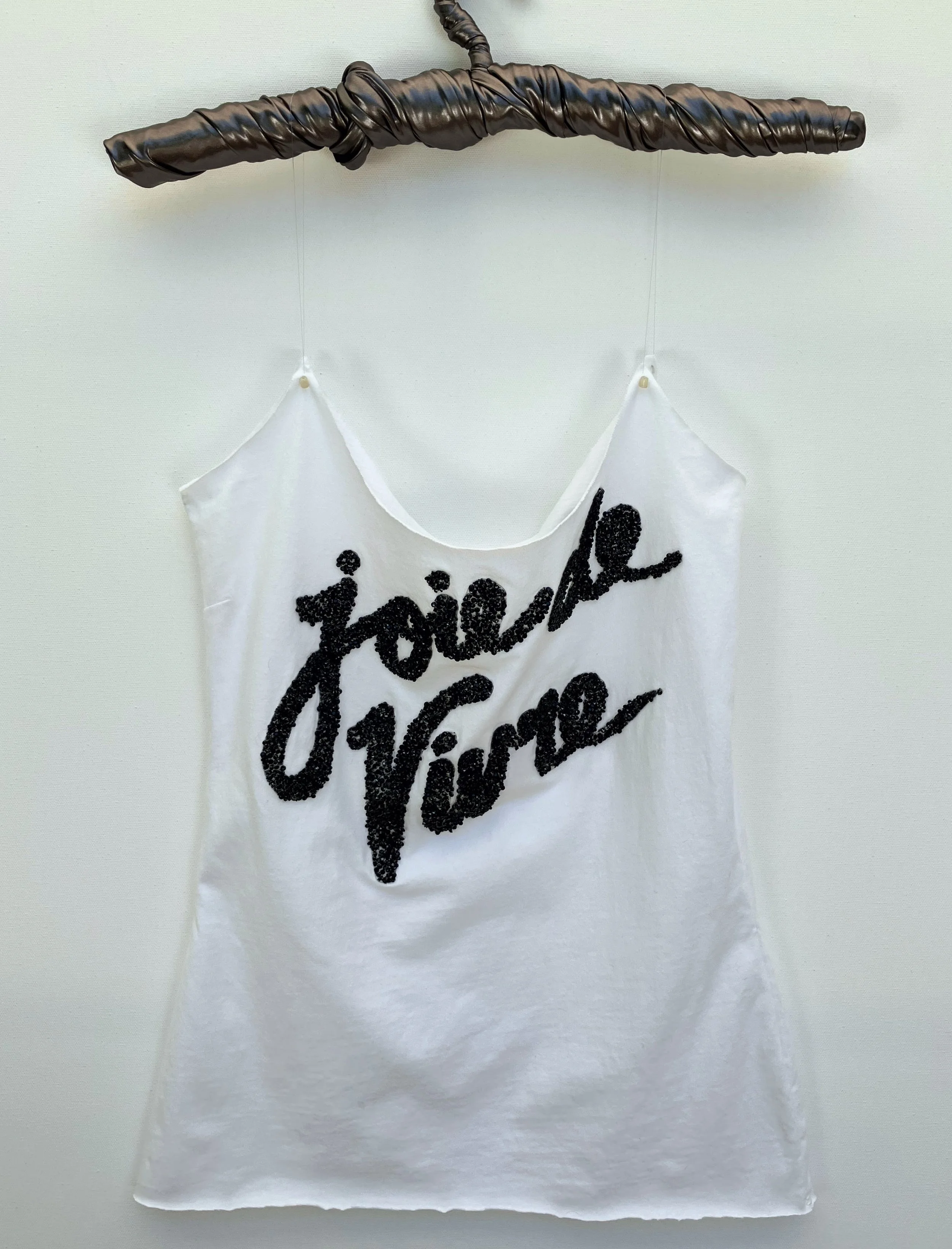 No. 472 Refashioned Invisible Thread Top