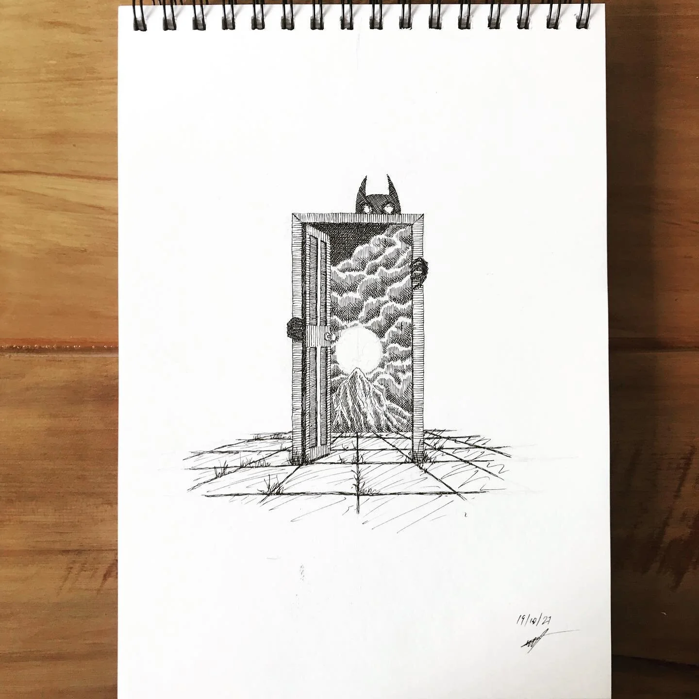 Sketch : 19/10/21 : Dreamland
.
.
.
.
.
.
.
.
.
#sketch #sketchbook #drawing #art #abstractart #surrealism #dailydrawing #penandink #lineart #inktober #inkdrawing