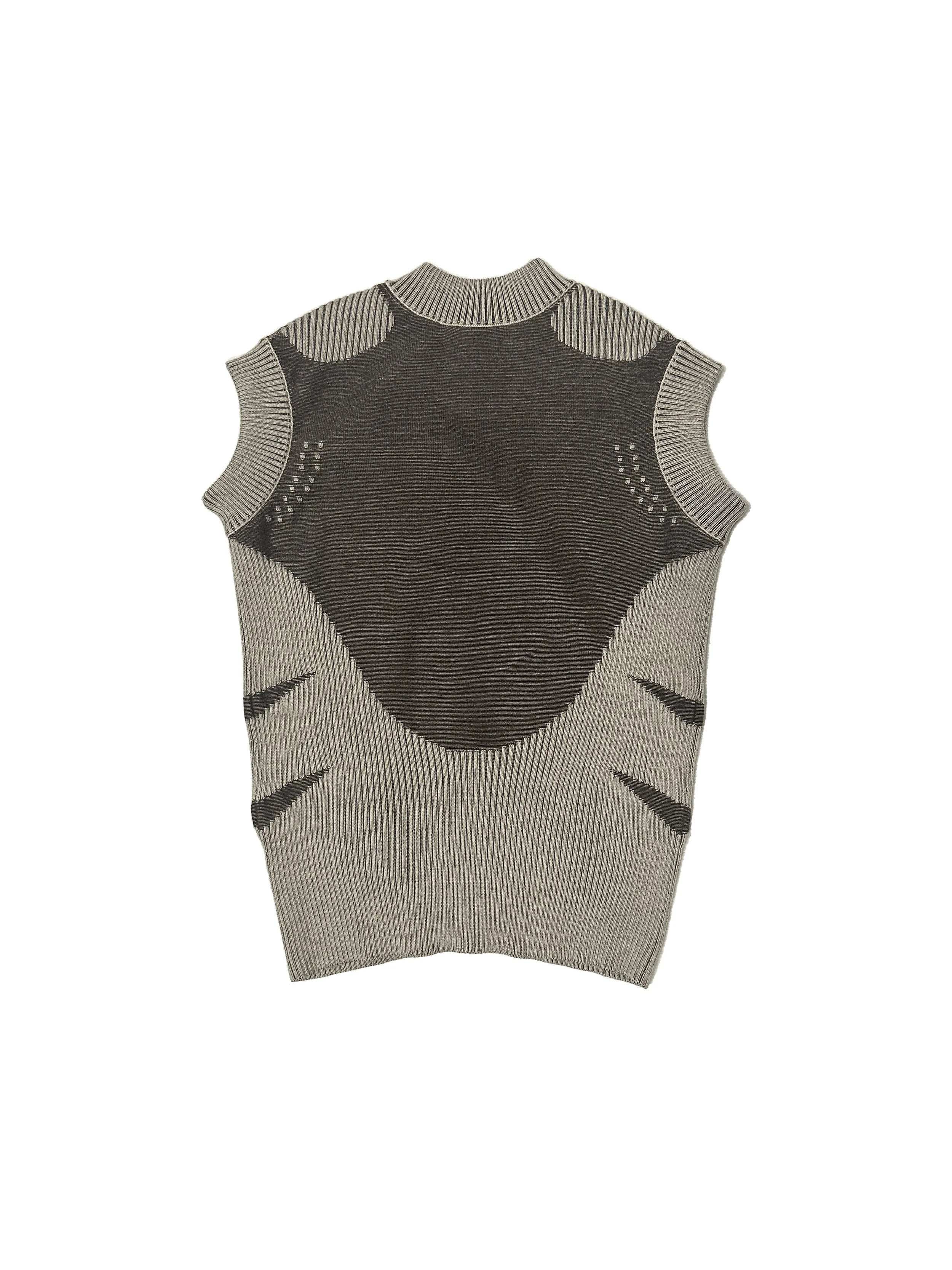 knit vest brown beige back.jpg