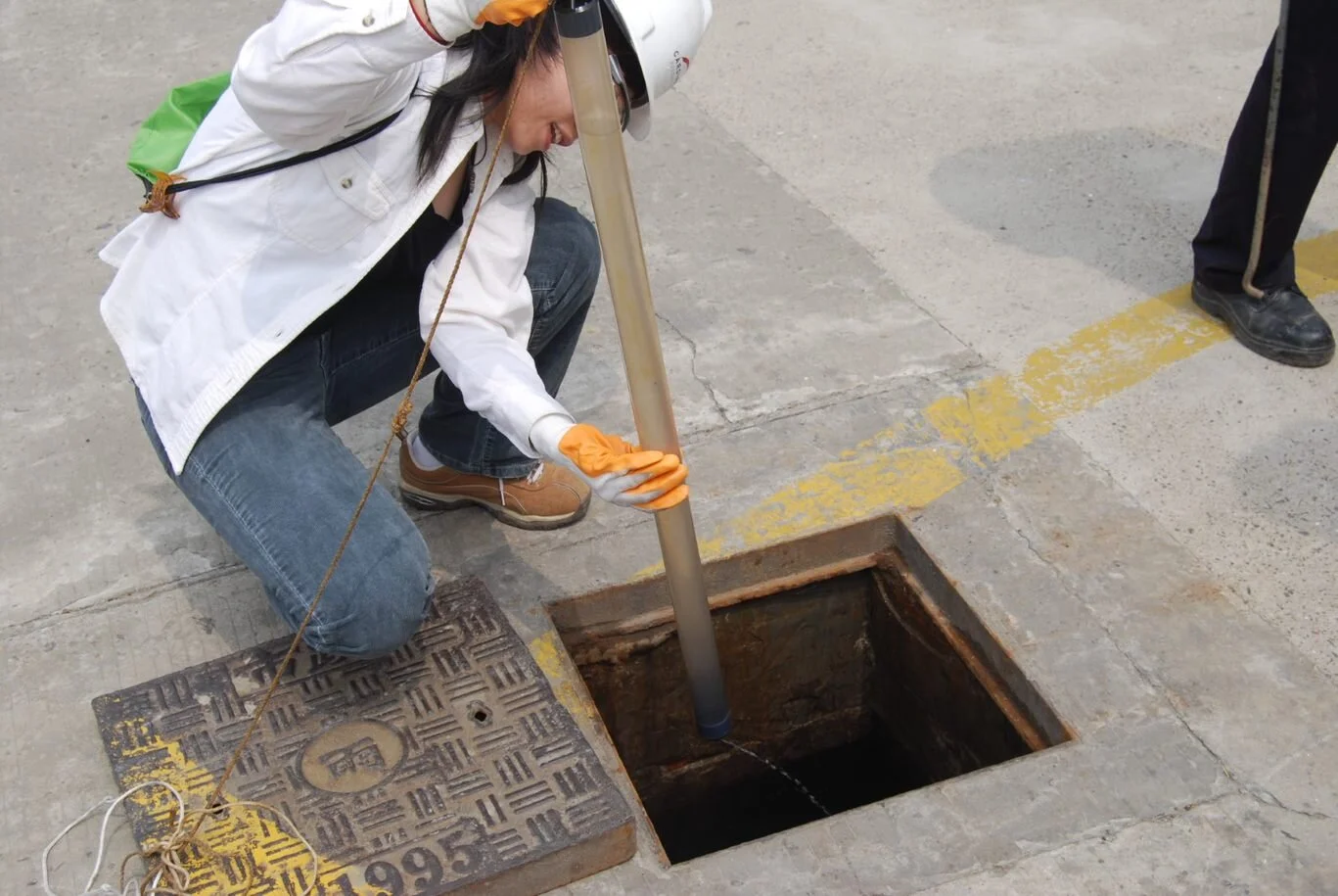 Oil was discovered in a plant stormwater system during this compliance review