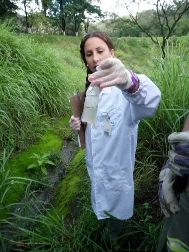 Surface water sample collection