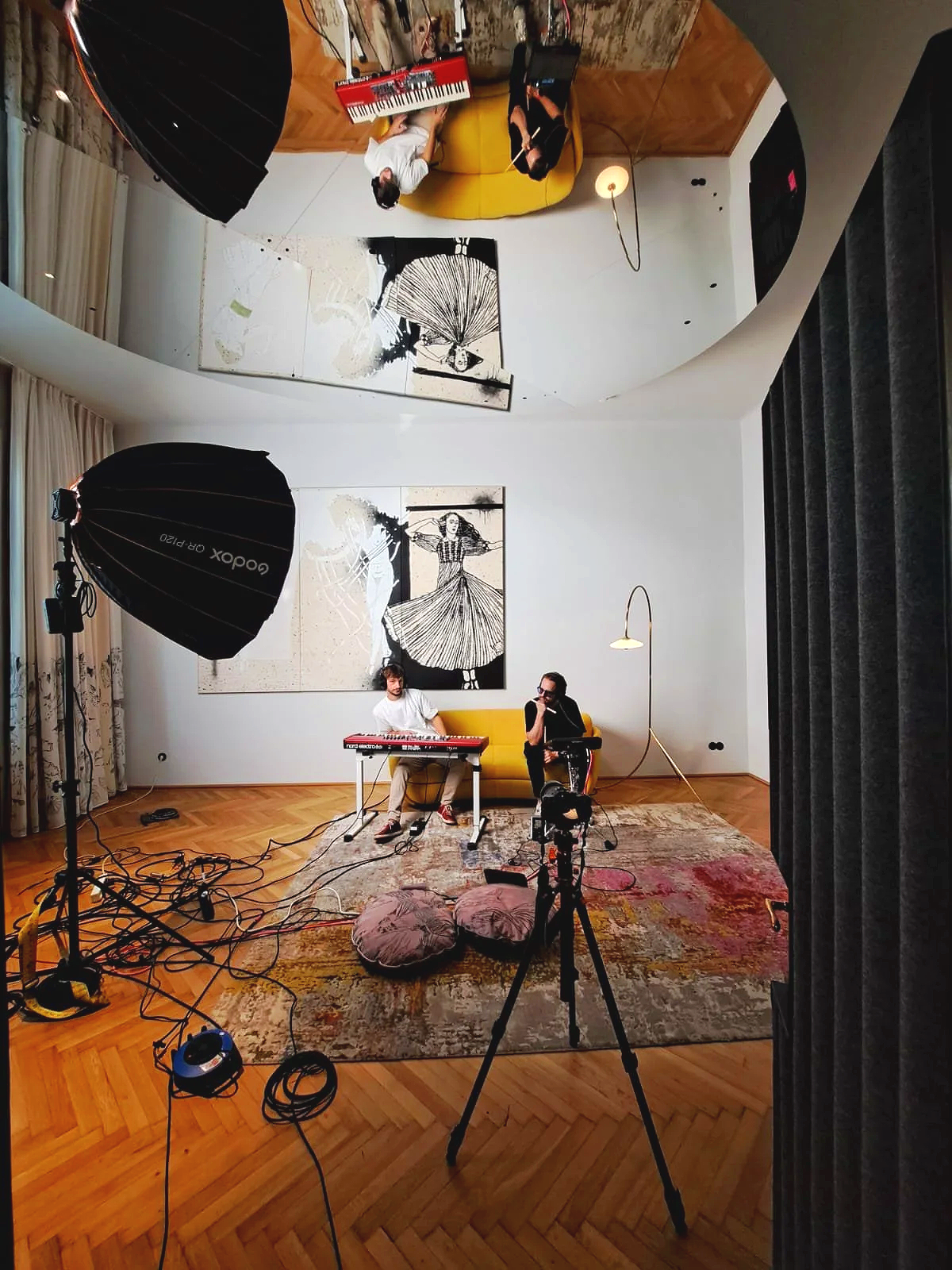 Arsenije Krstic & Thomas Käfel/Live session video shoot