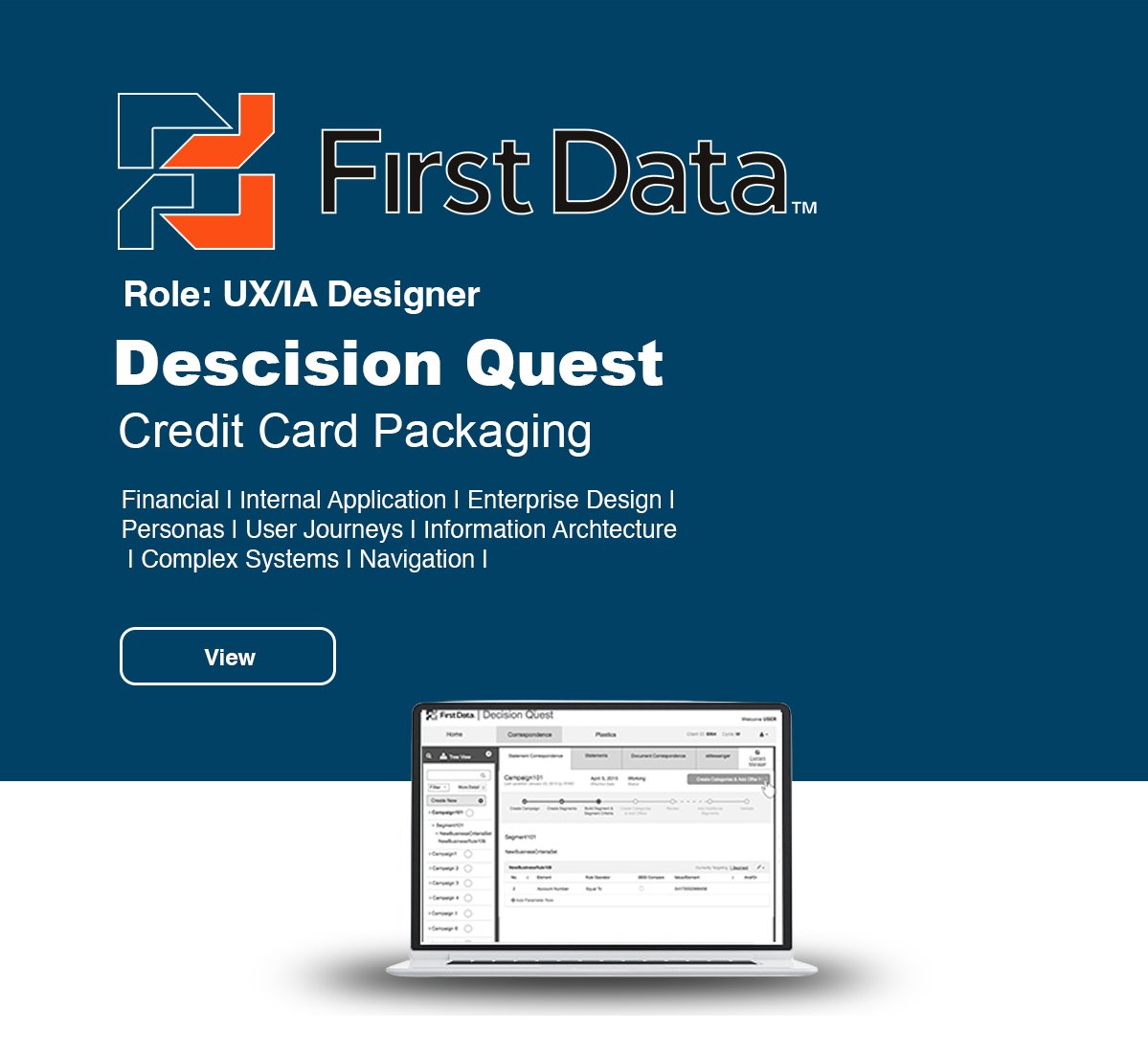 First Data Decision Question