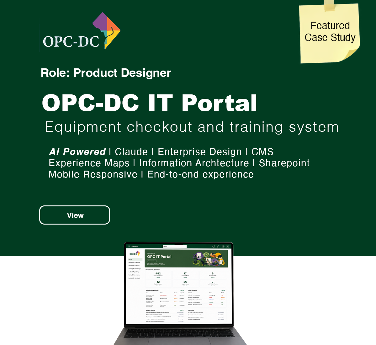 OPC Equipment Checkout Enterprise App