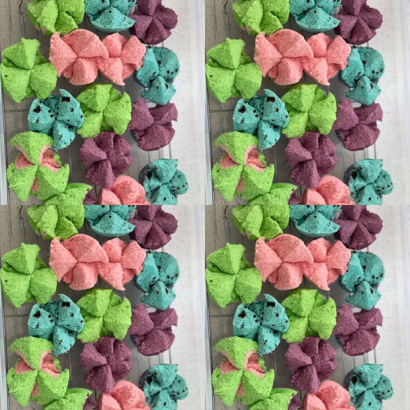 #bolukukus #mekar #mixcolour #spooncakes #steamcake ready to go 🇧🇪