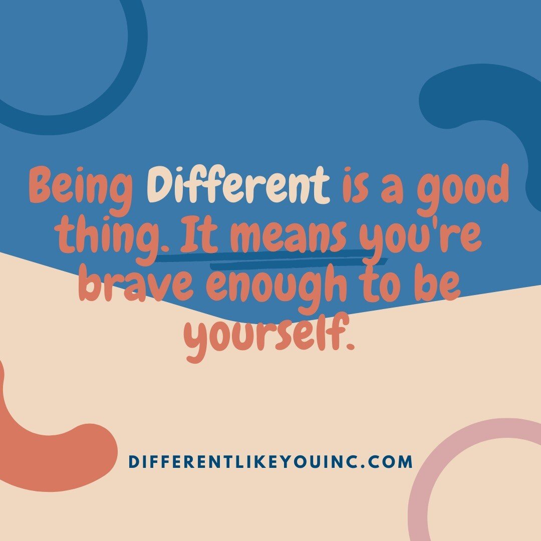 Being different is an inspiring celebration of the fact that all of us are individuals. @differentlikeu @sackisays 
#diversity #inclusion #equality #love #diversityandinclusion #culture #community #diversitymatters #equity #blacklivesmatter #leadersh