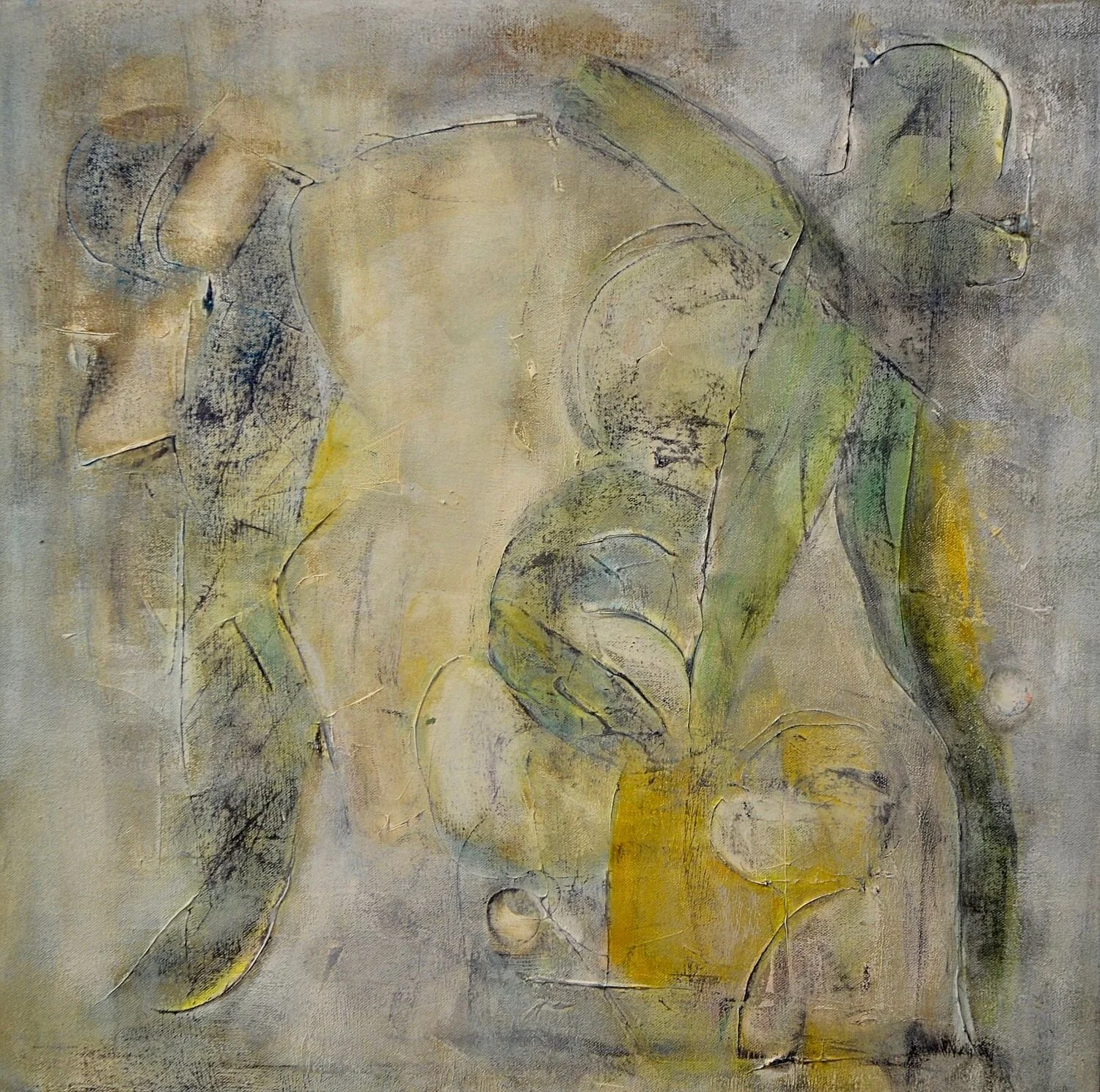 Think and Wonder: 20 x 20 (SOLD)