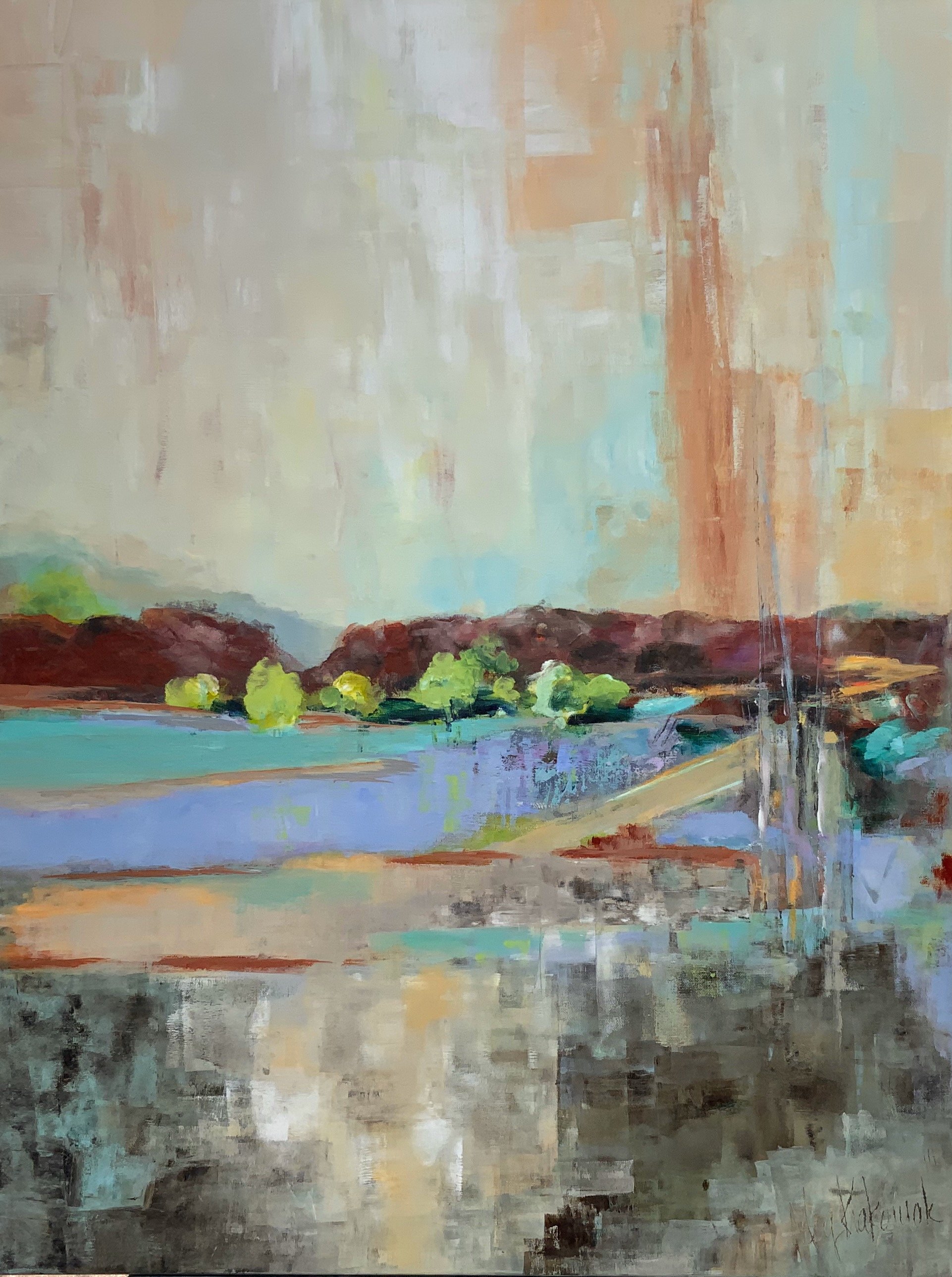 The World I Know: 40 x 30