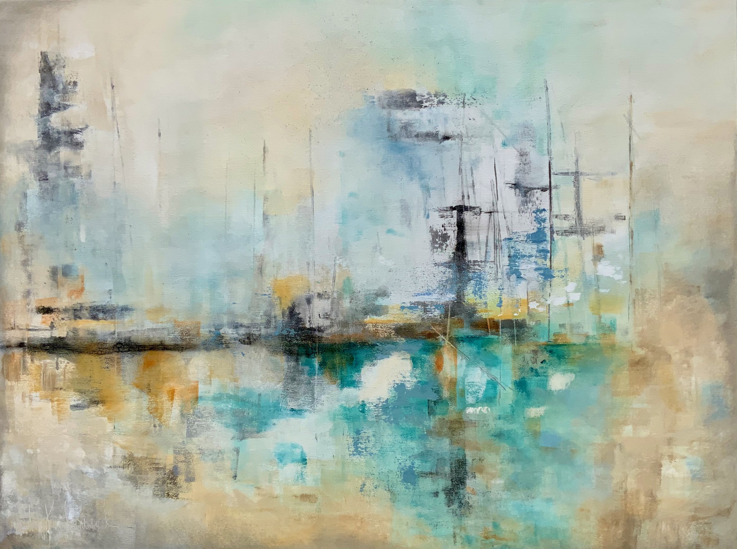 Softer Landings: 30 x 40 (SOLD)