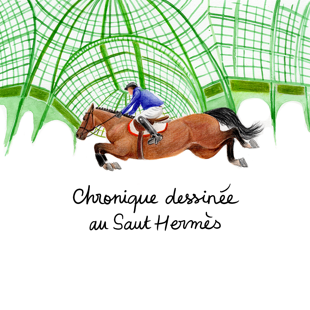 Saut Hermès - Chronique dessinée