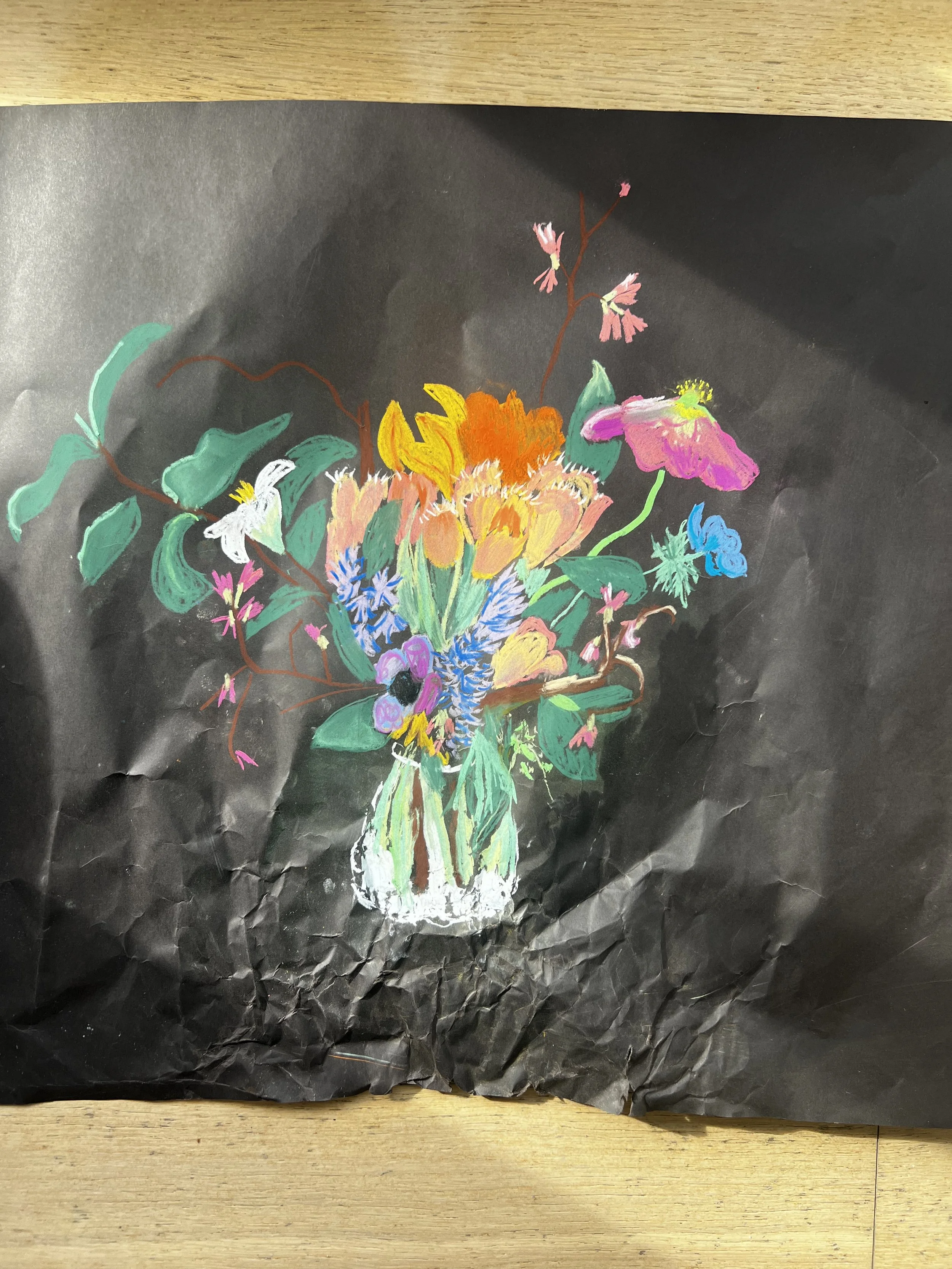 Bouquets froissés