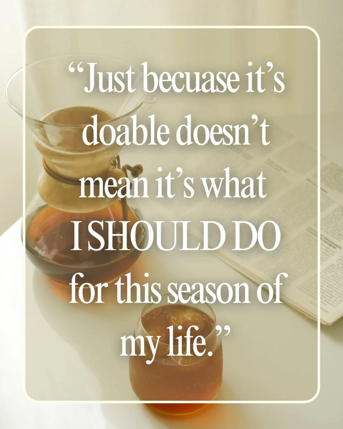 I started 2026 with a clear, powerful intention: SLOW DOWN.

French press coffee instead of rushing. ACTUAL self-care appointments: Dedicated reading time. Trying out embroidery. Starting 1:1 pilates sessions.

As a health and life coach, I preach th