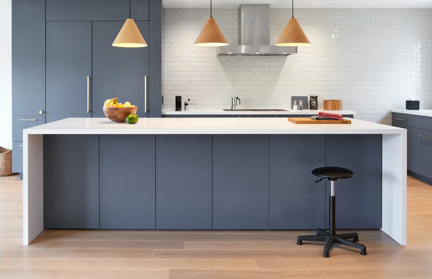 Contemporary Minimalist Kitchen Remodel by Quality Kitchens project photo