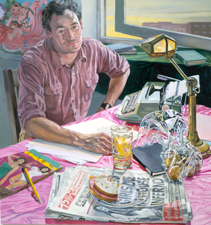 Barry, 1982, 60 x 56 inches - Collection of the Portland Museum of Art, ME, Gift of the Alex Katz Foundation