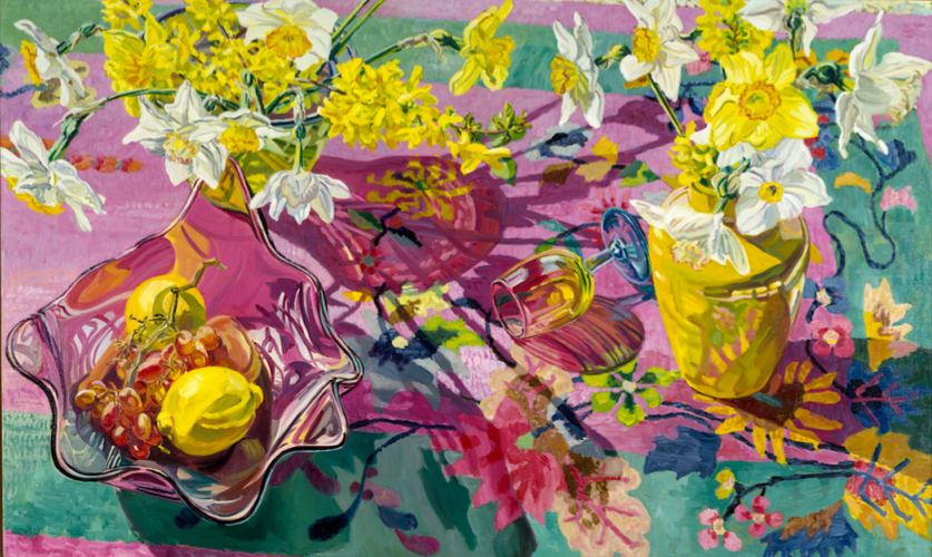 Chinese Rug, 1992, 42 x 70 inches