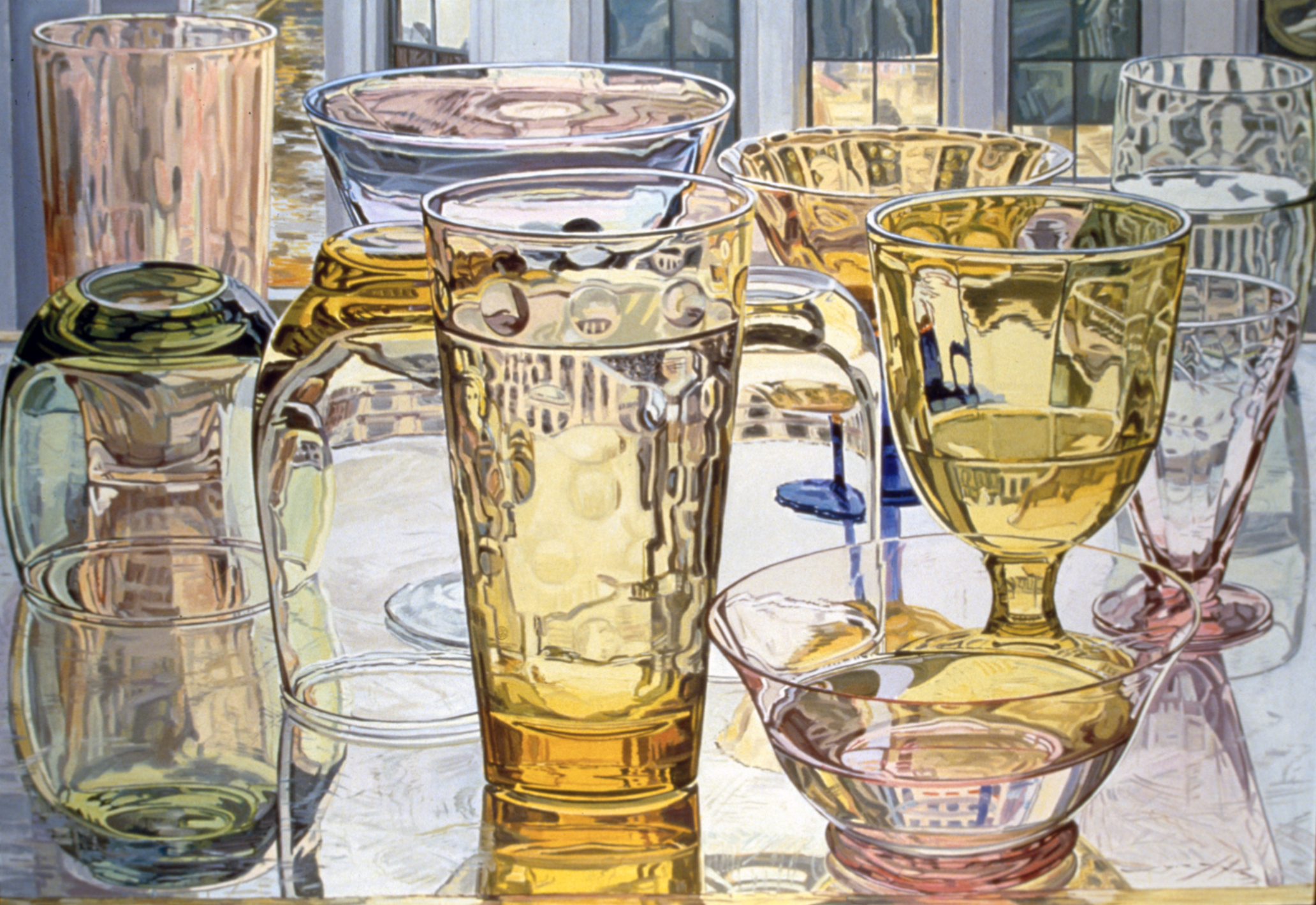 Rain and Dusk, 1978, 58 x 85 inches