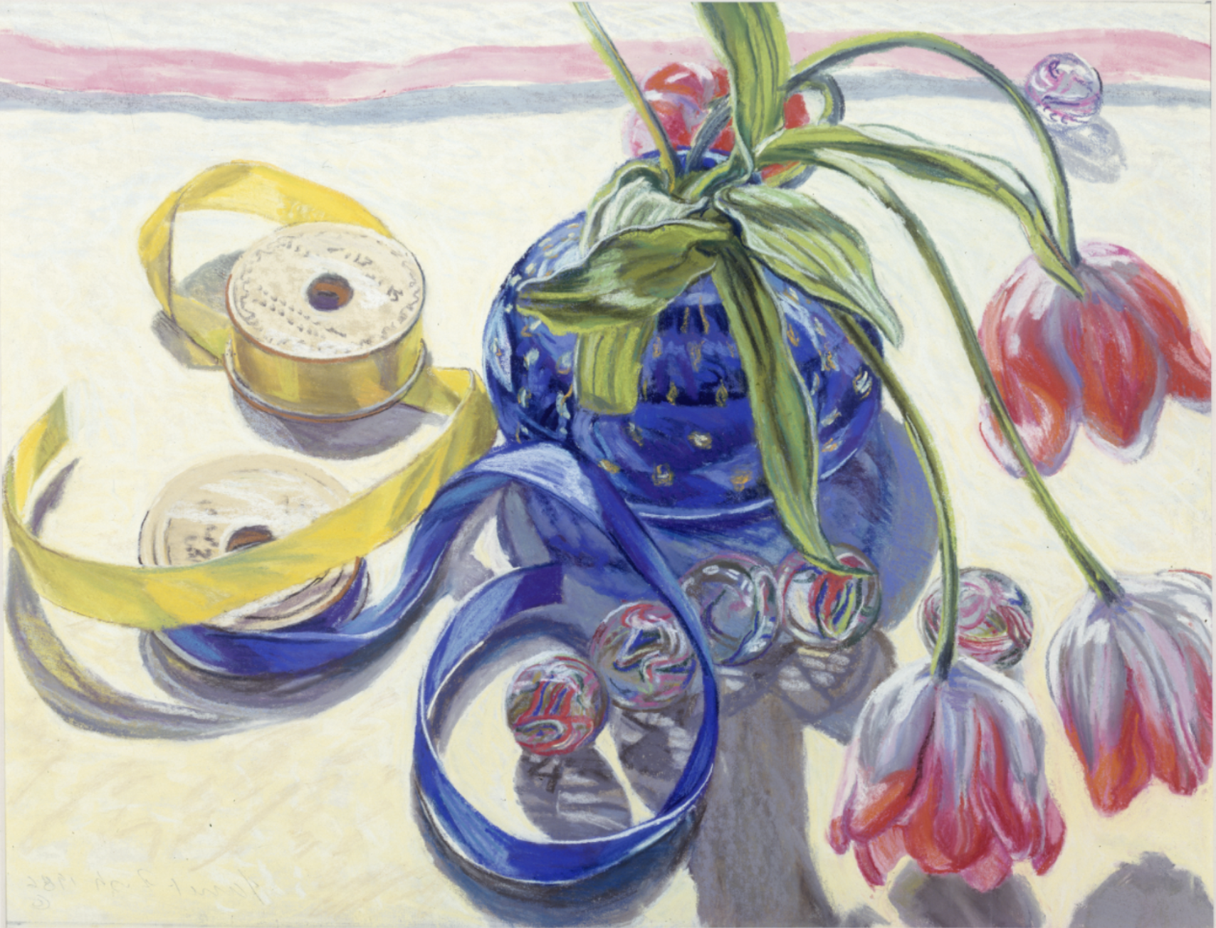Ribbons and Tulips, 1986