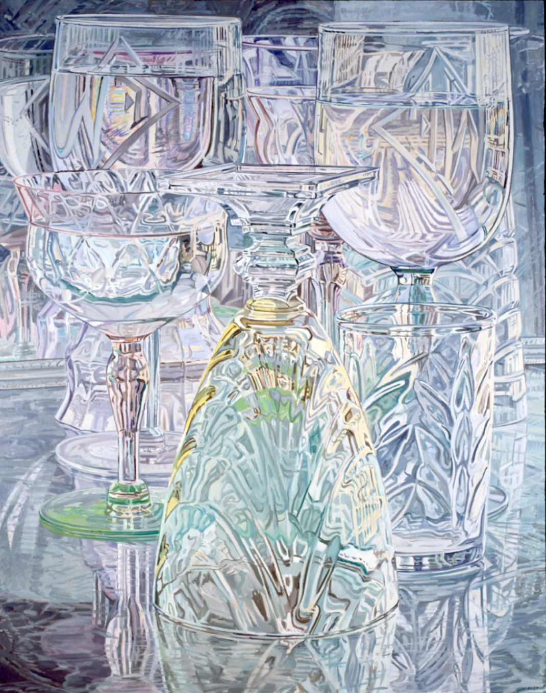 F.W.F., 1976, 72 x 56 inches