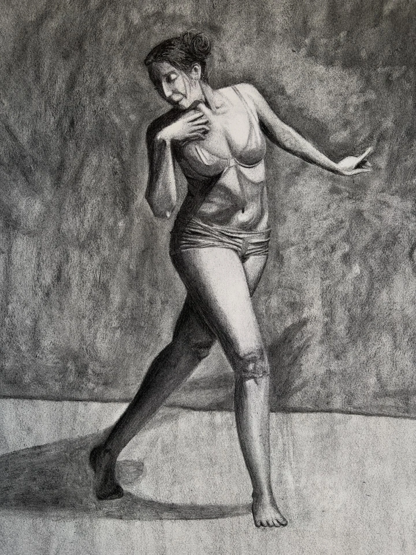Final for Figure Drawing class (swipe to see where it started). 

Loved this class and how much I learned. Sad it&rsquo;s over and wish we could keep going!

#figuredrawing #charcoal