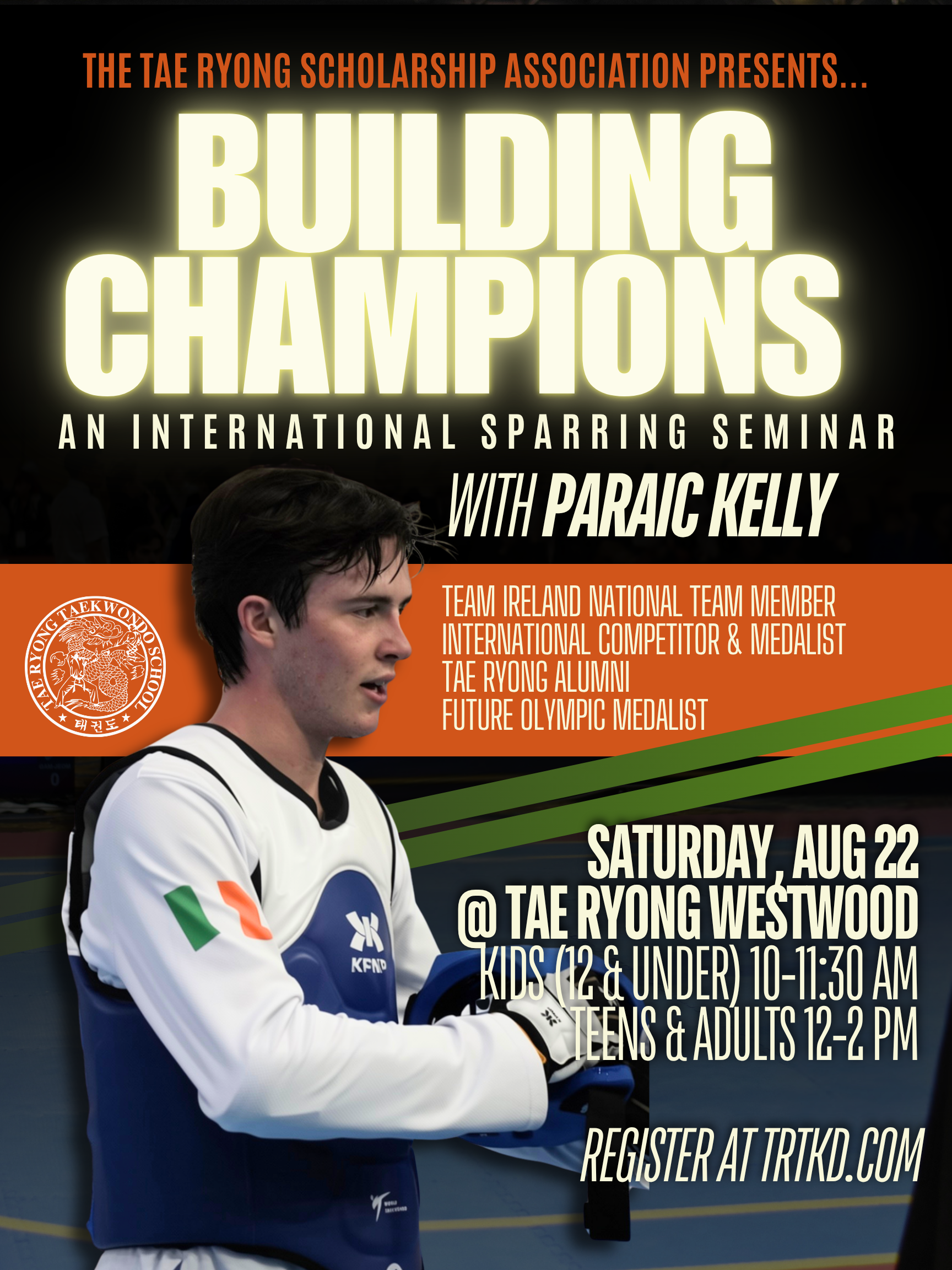 Building Champions: An International Sparring Seminar with Paraic Kelly