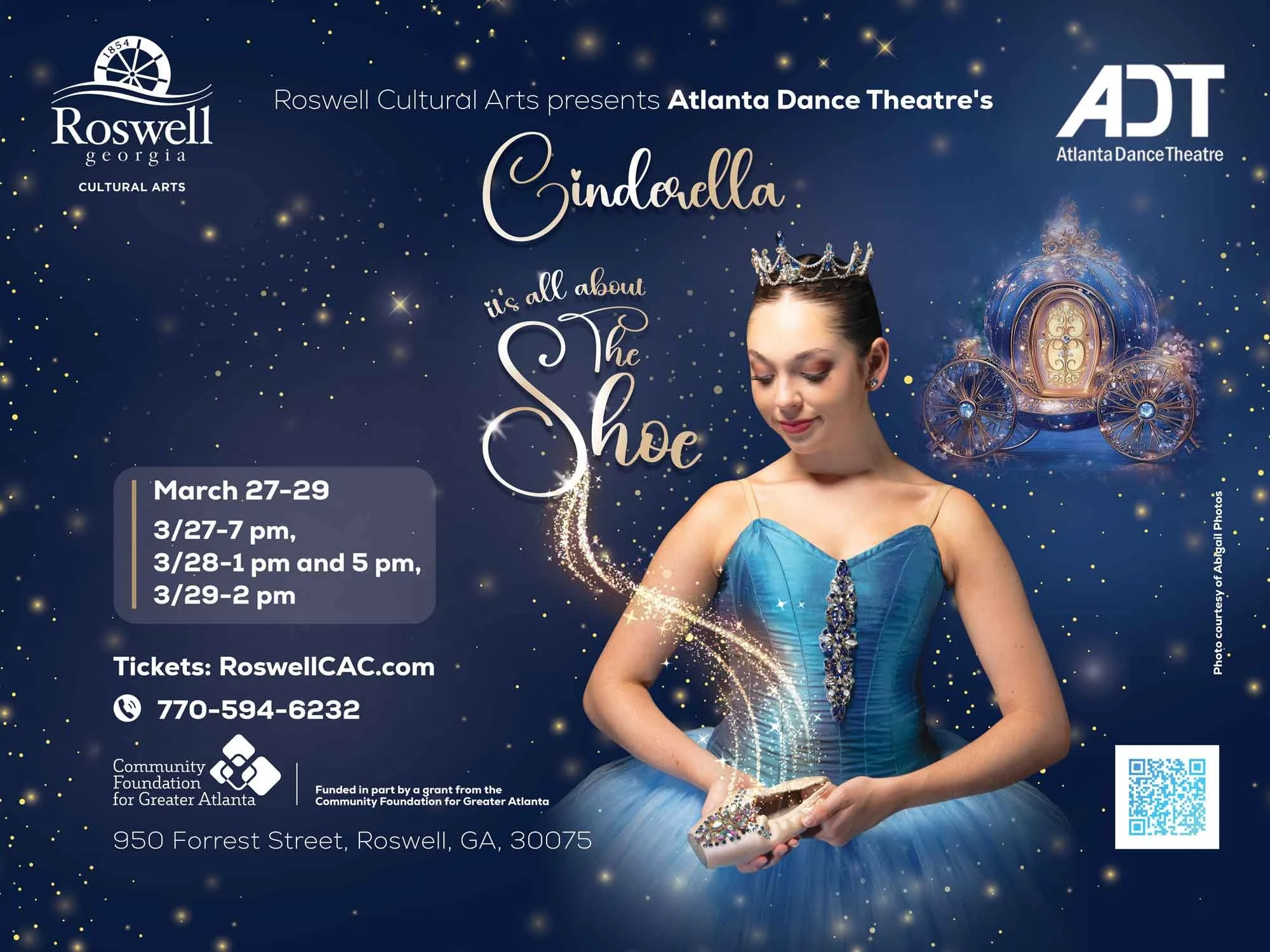 ADT Cinderella Poster and Ticket link