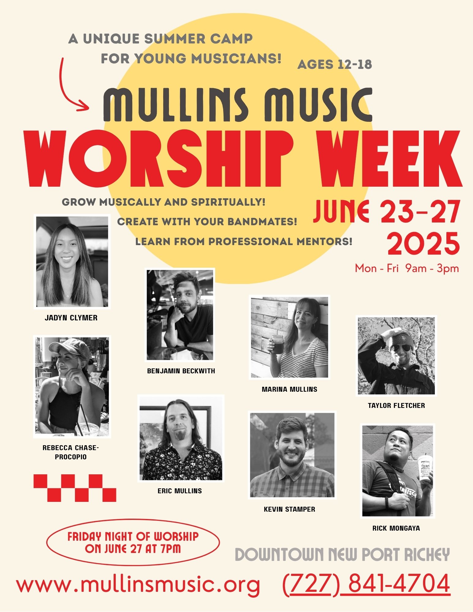 CLOSED - Worship Week Summer Camp