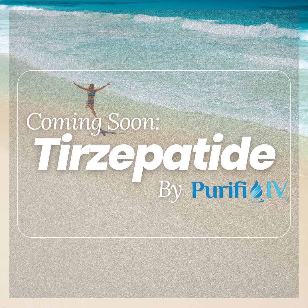 Hey, Biohackers! Tirzepatide for weight loss is coming soon to Purifi IV. Stay tuned for more details.