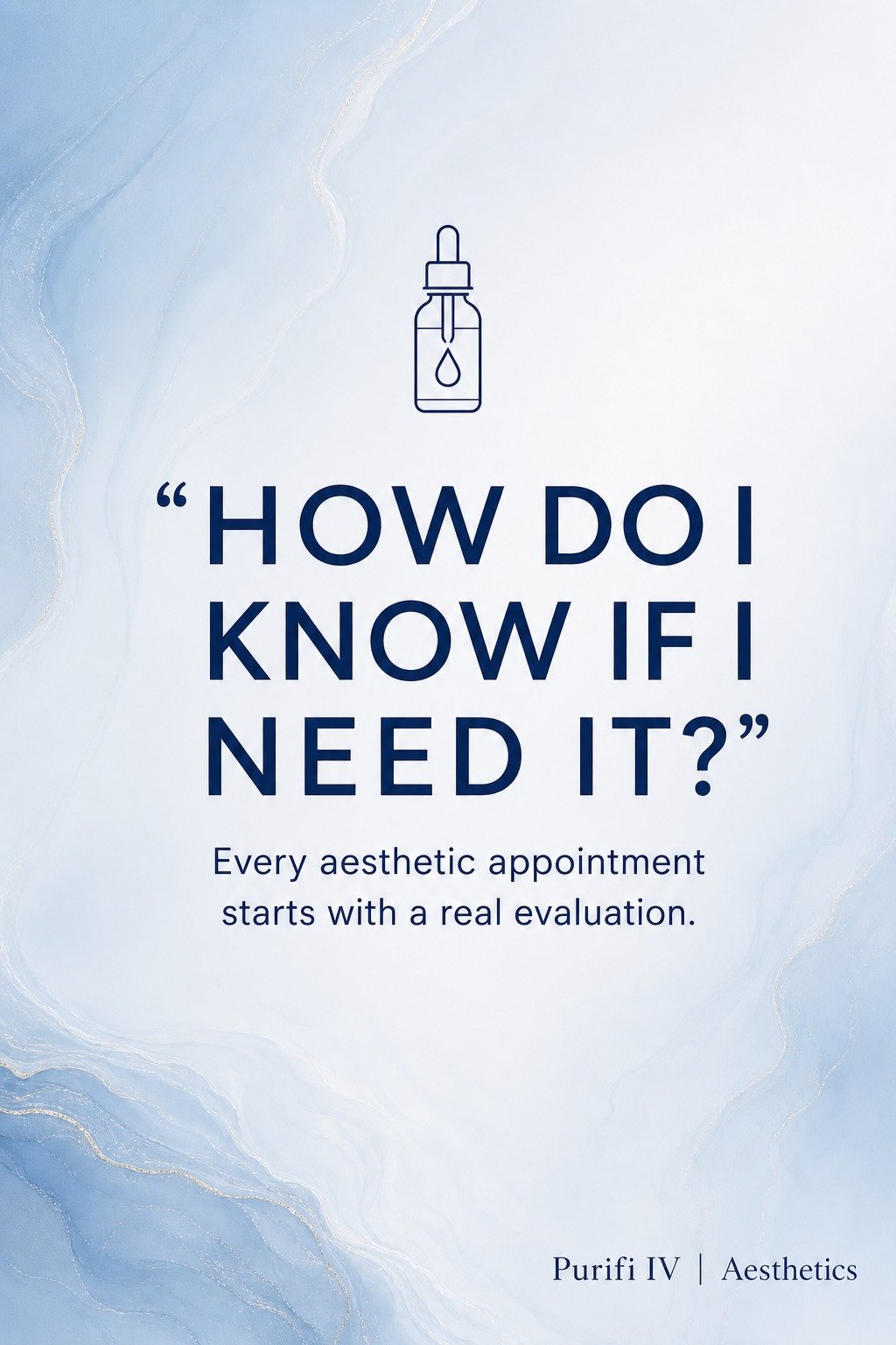 The most common question we get about Dysport isn't 'does it hurt' &mdash; it's 'how do I know if I even need it.' Every aesthetic appointment starts with a real evaluation, not a sales pitch.

#SuwaneeGA