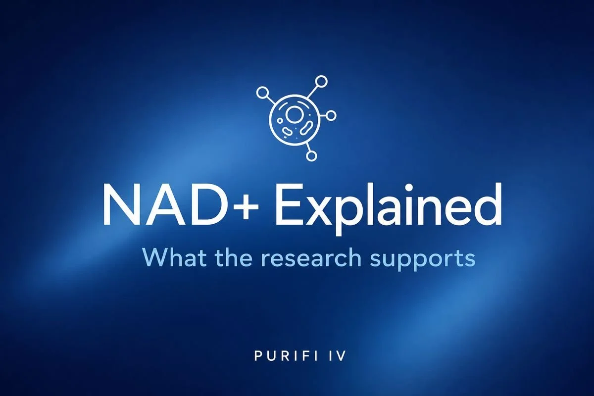 NAD+ Drips Are All Over Your Feed. Here’s What’s Actually Proven.