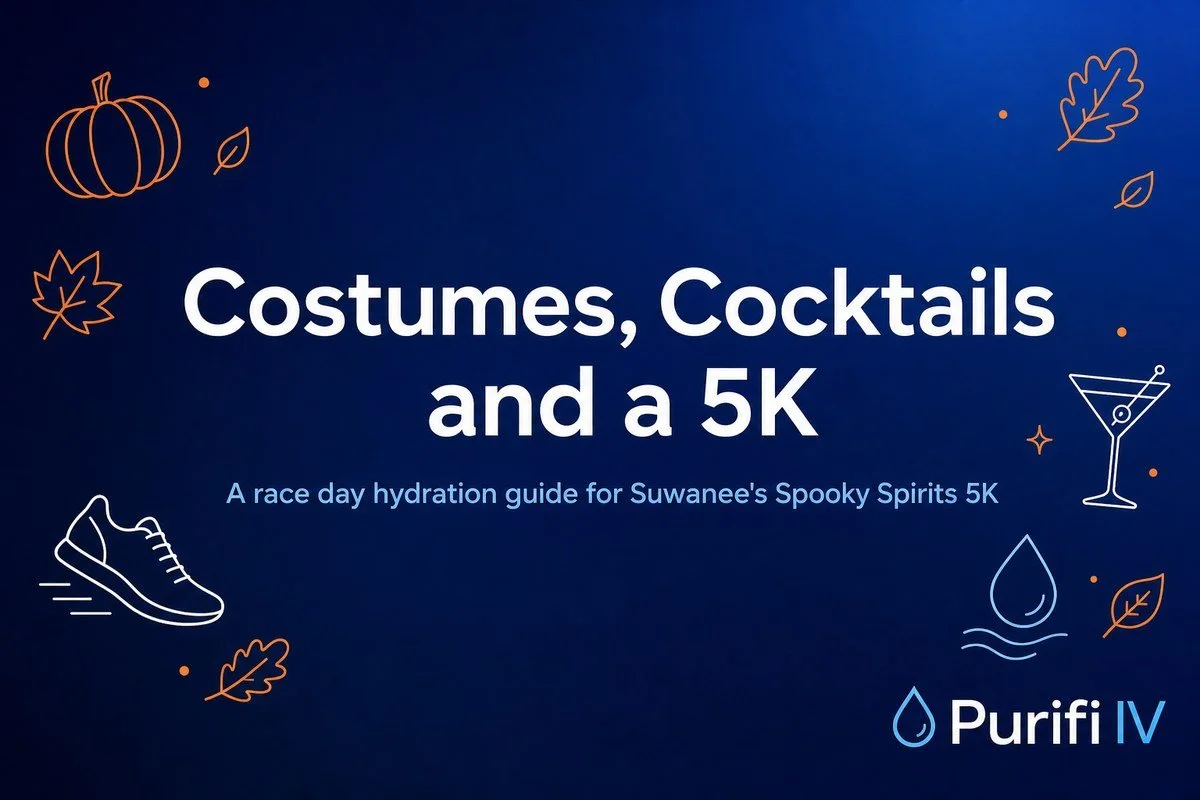 Costumes, Cocktails and a 5K: A Race Day Hydration Guide for Suwanee’s Spooky Spirits
