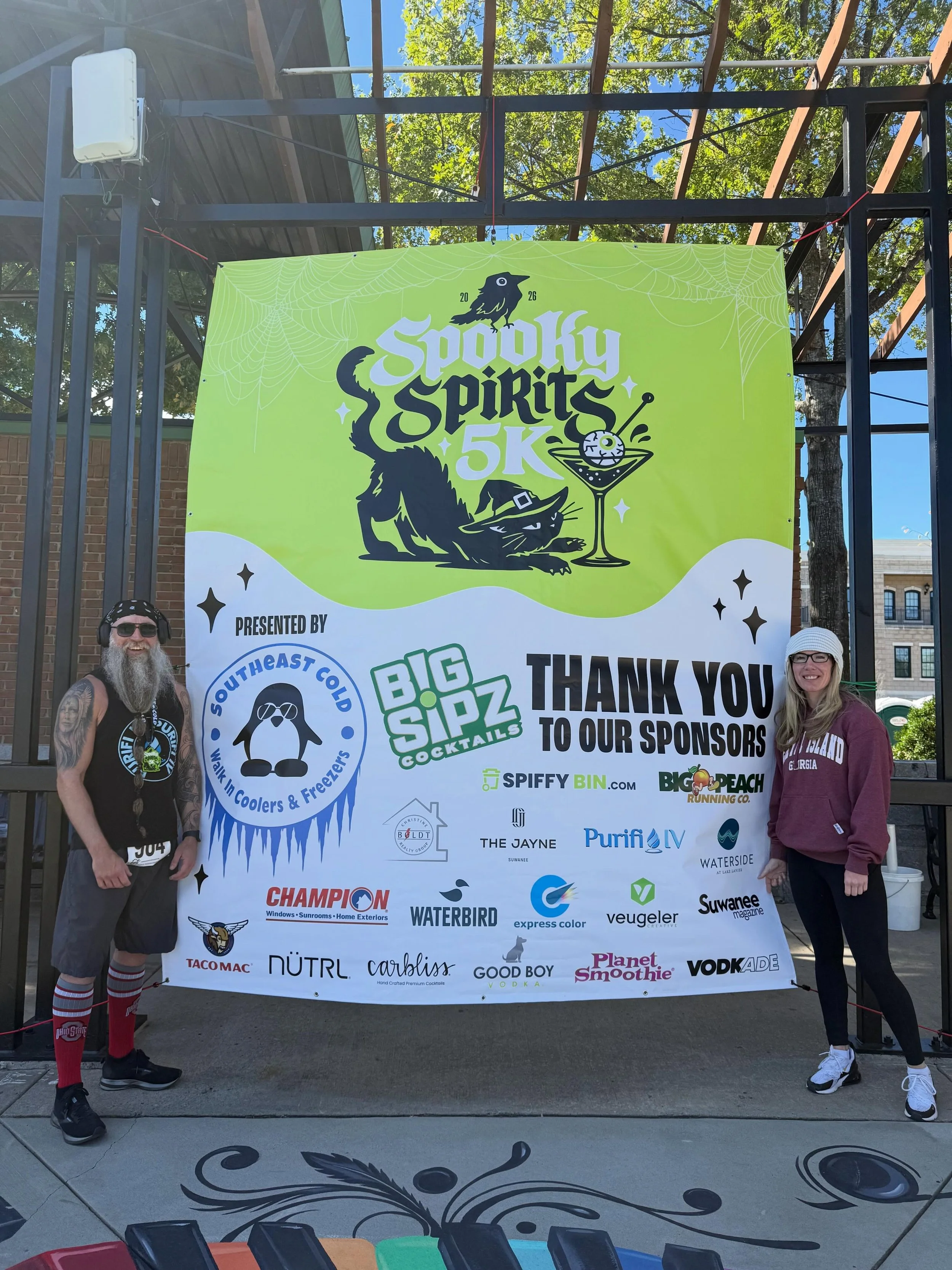Amazing Spooky Spirits Run in Suwanee today!! Always happy to be a part of amazing events in our city!!!