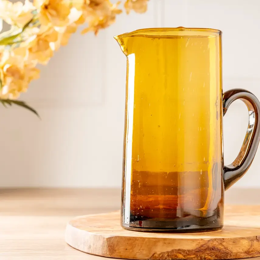 Moroccan Cone Jug - Amber.webp