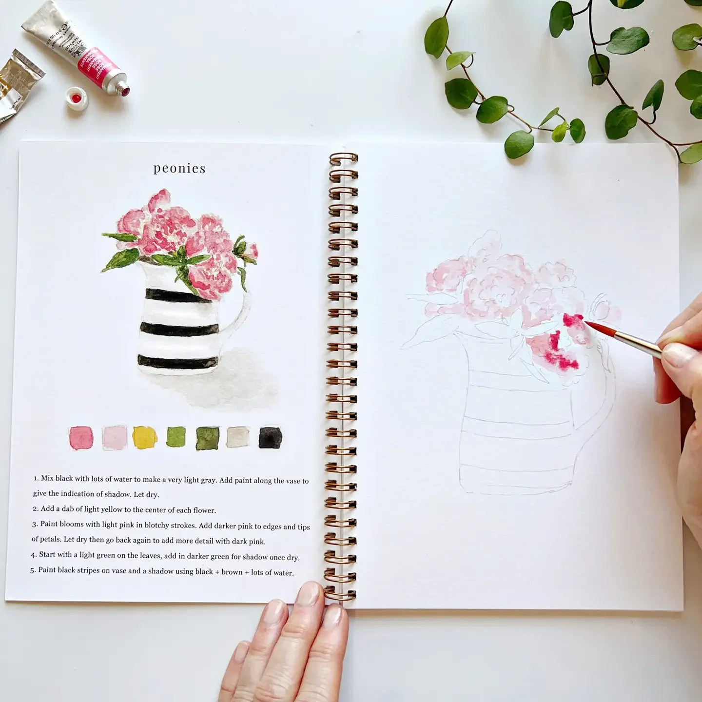 Bouquets Watercolor Workbook3.webp